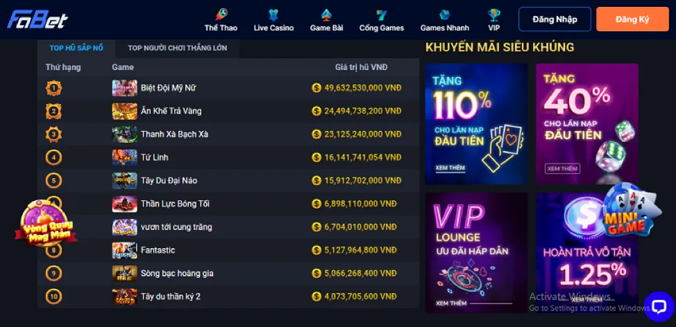 Kho Game Đa Dạng GGWin